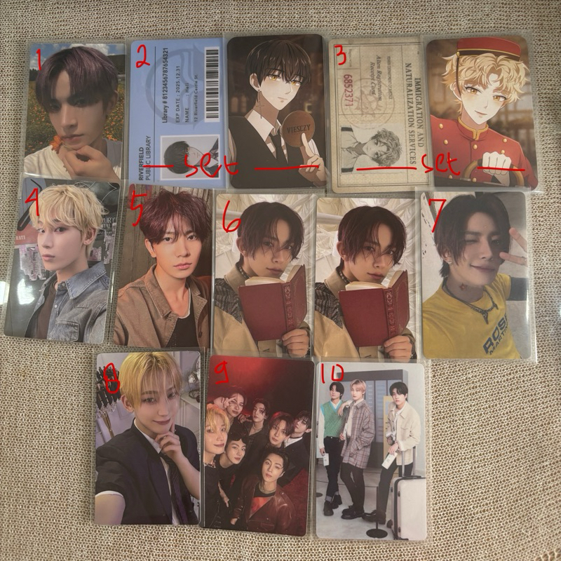 [READY STOCK] ENHYPEN WEVERSE VERSION ALBUM LIGHTSTICK GGUGGU PACKAGE DARK BLOOD POLAROID HEESEUNG J