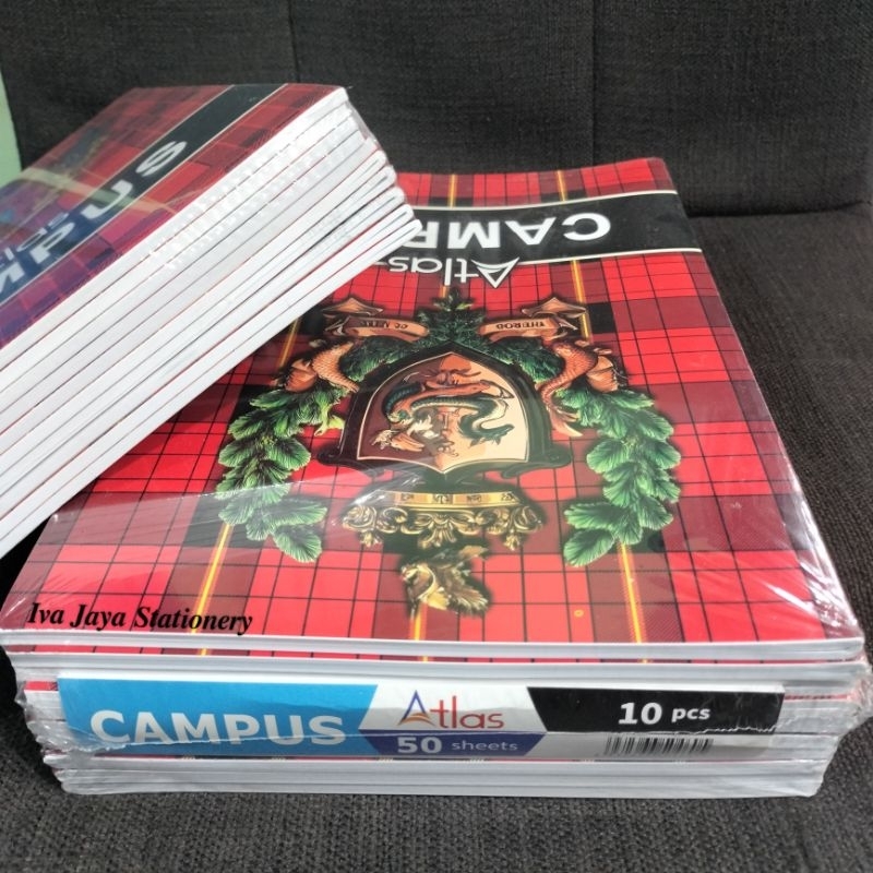 

BH01 1 Pak Buku Tulis Campus Boxy 50 Lembar Dan 36 Lembar/ Buku Campus Besar