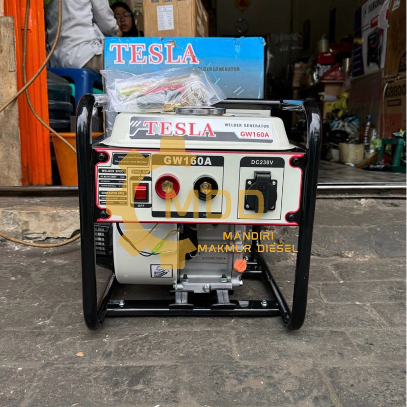 GENSET LAS BENSIN 160A TESLA/Genset Las 160 Ampere Welding Generator Tesla GW160A