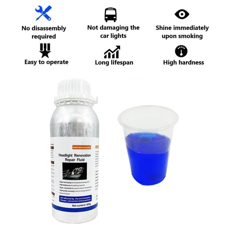 RB Nano Burn Coating Headlamp Refill Nano Burn Coating Cairan Nano Coating