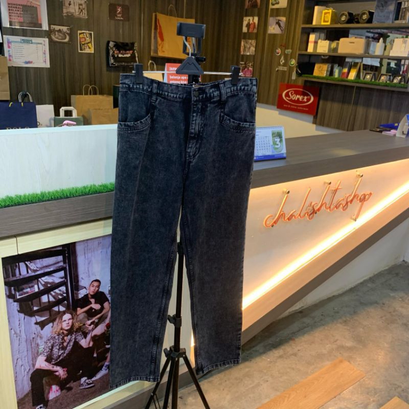 Celana Mom Jeans Colorbox Wanita