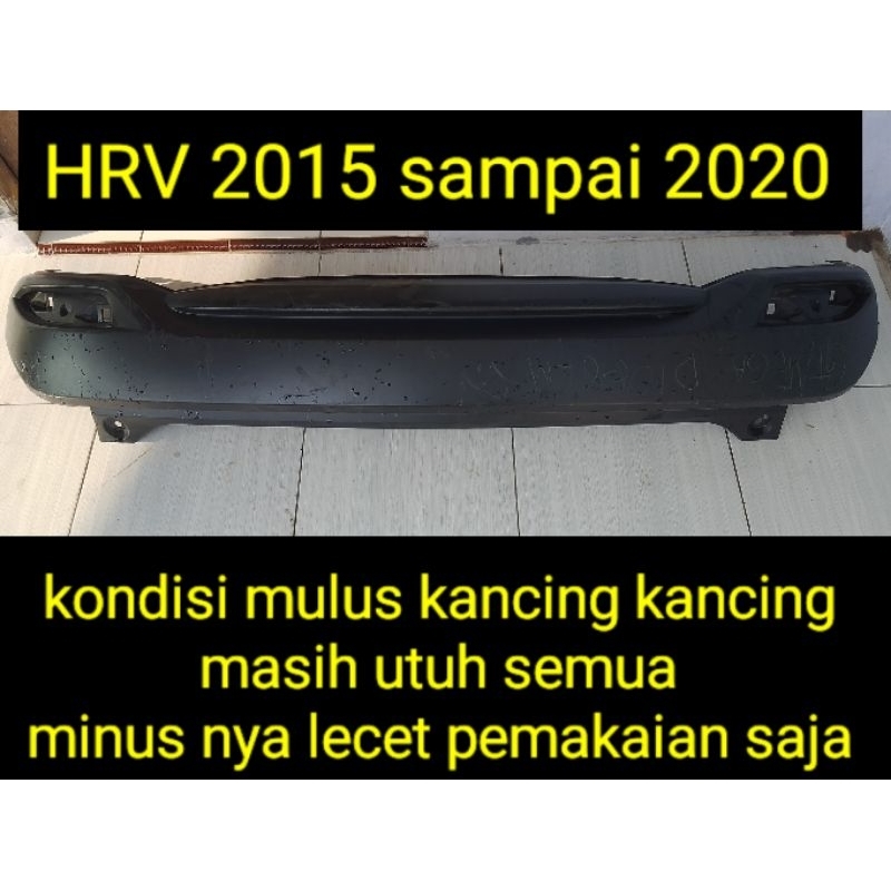 bumper bemper belakang Honda HRV 2015 2016 2017 2019 2020