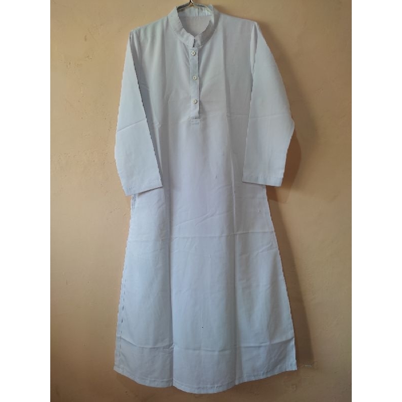 Preloved Dress / Gamis Wanita Putih Bersih