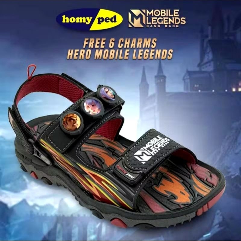 SANDAL GUNUNG ANAK HOMYPED MOBILE LEGEND BERHADIAH MOBIL REMOT TERBARU CAKRA CONTROL
