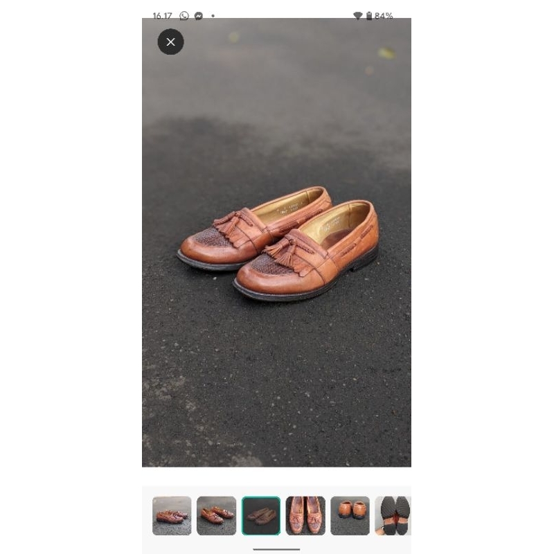 ALLEN EDMONDS TASSEL LOAFER