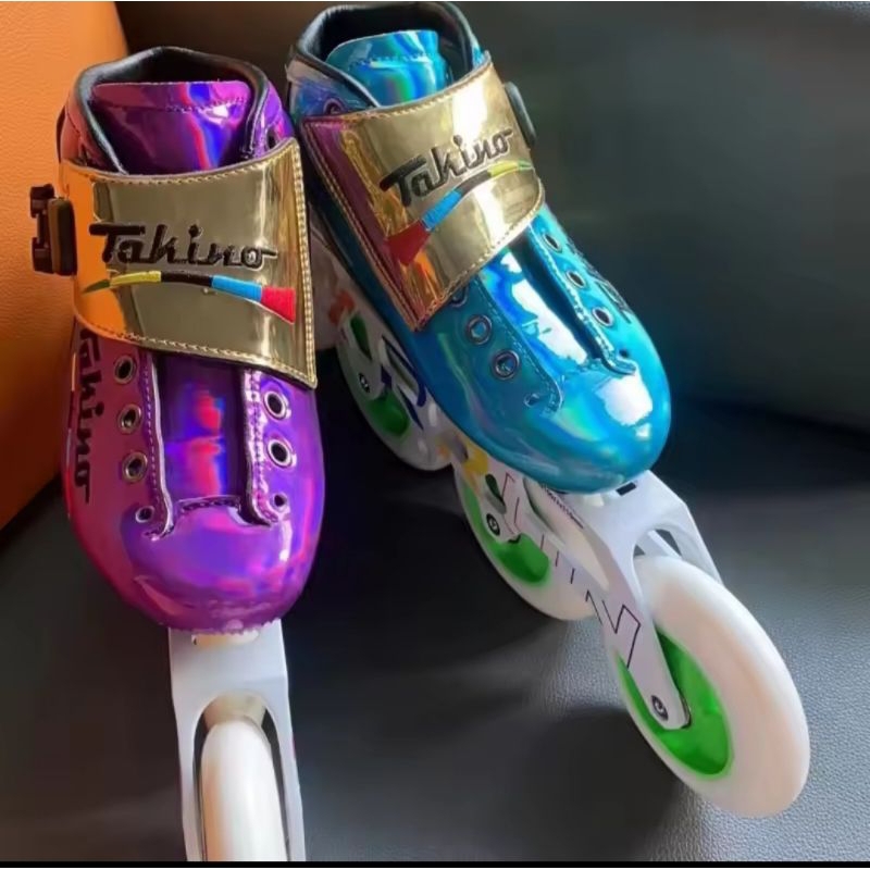 sepatu roda carbon speed Takino jr full set custom
