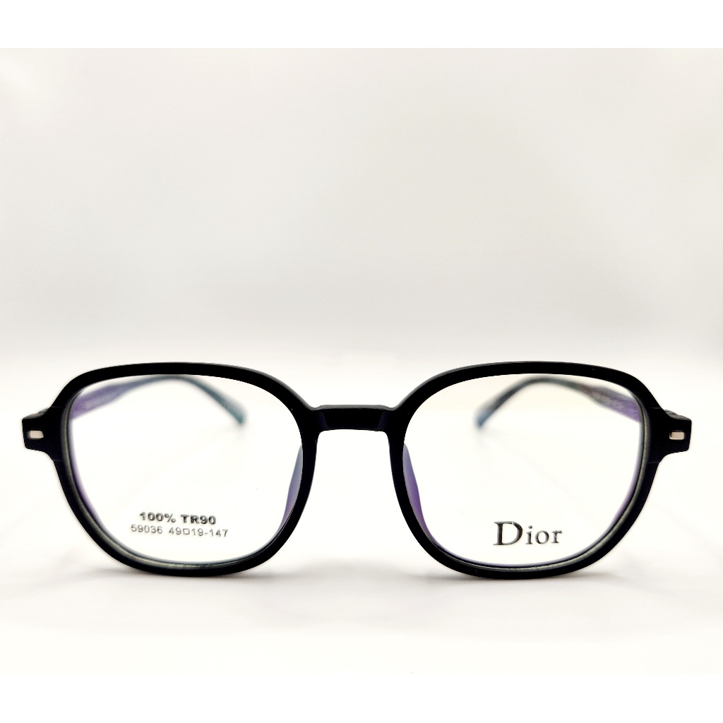 MATAMU TR90 59036 Frame Kacamata Dior Bulat