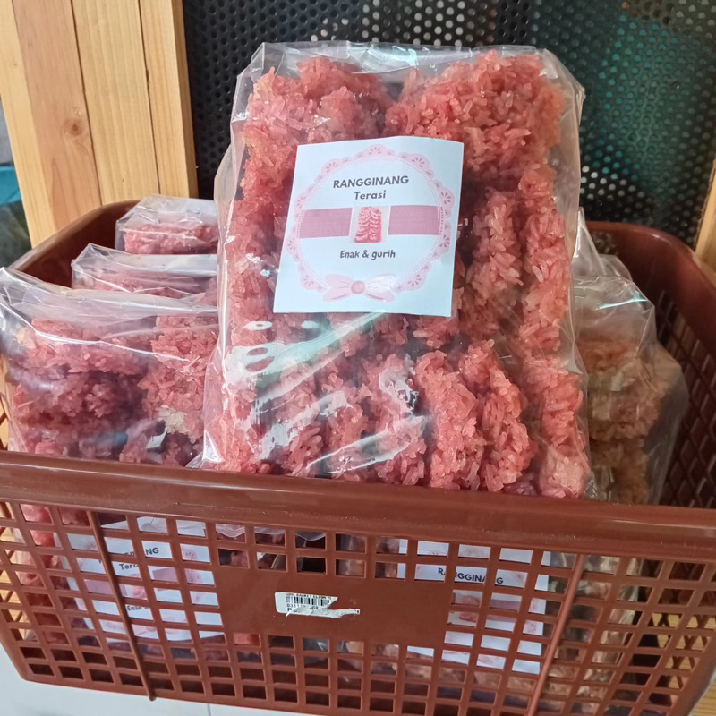 

Rengginang Terasi Mentah