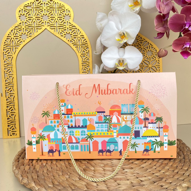 

Eida Paperbag Lebaran Alif Gable Box Bisa Request Ucapan Free 3 Stiker Toples Paperbag Multifungsi Bisa Untuk Mukena Sarung atau Hampers Lain