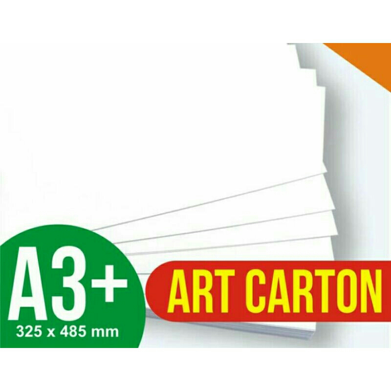 

Kertas Art Carton Uk. A3+ (32.5x48.5 cm)