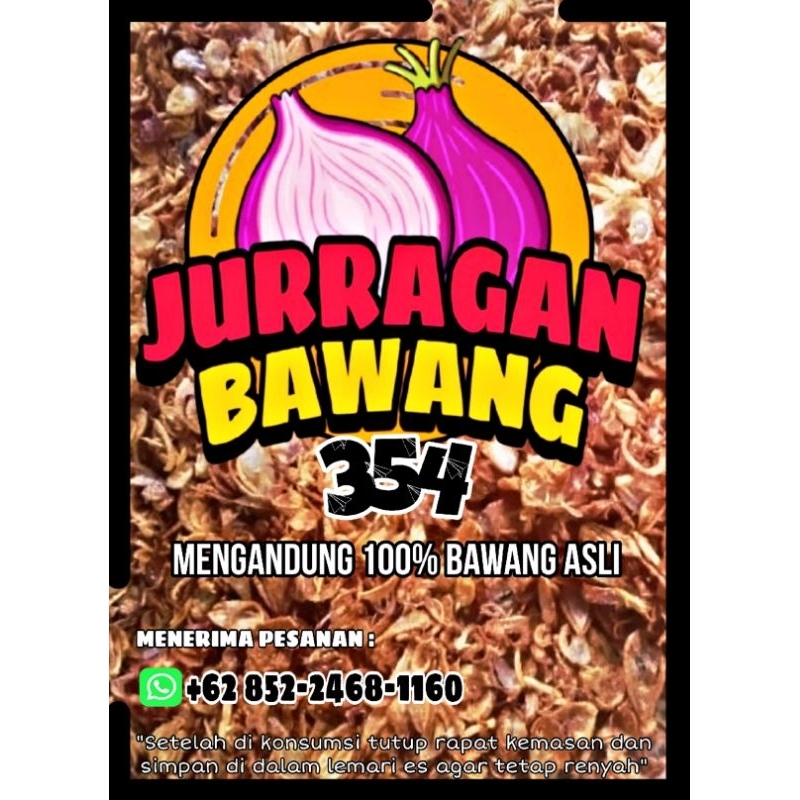 

BAWANG GORENG RENYAHH JURRAGAN BAWANG