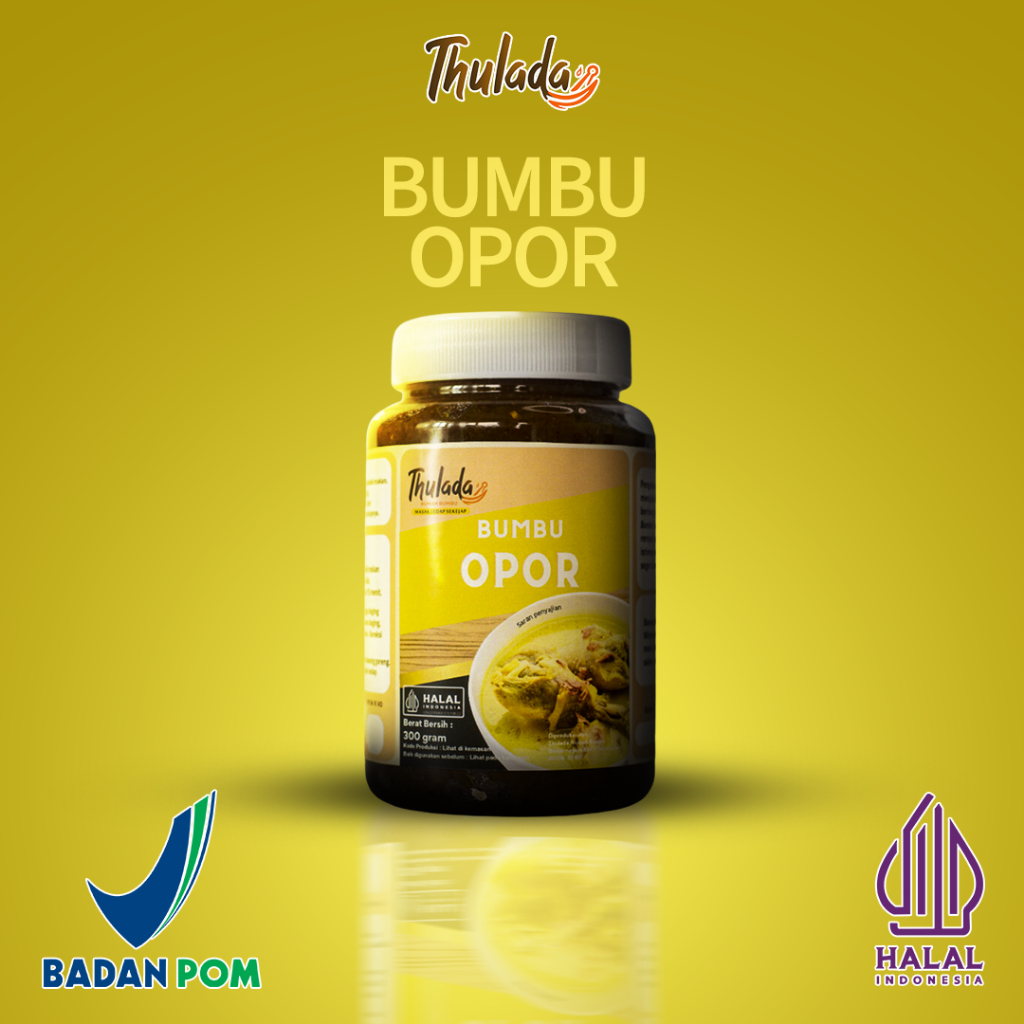 

Thulada Bumbu Opor - Bumbu Rempah Asli Nusantara Tanpa Pengawet & MSG