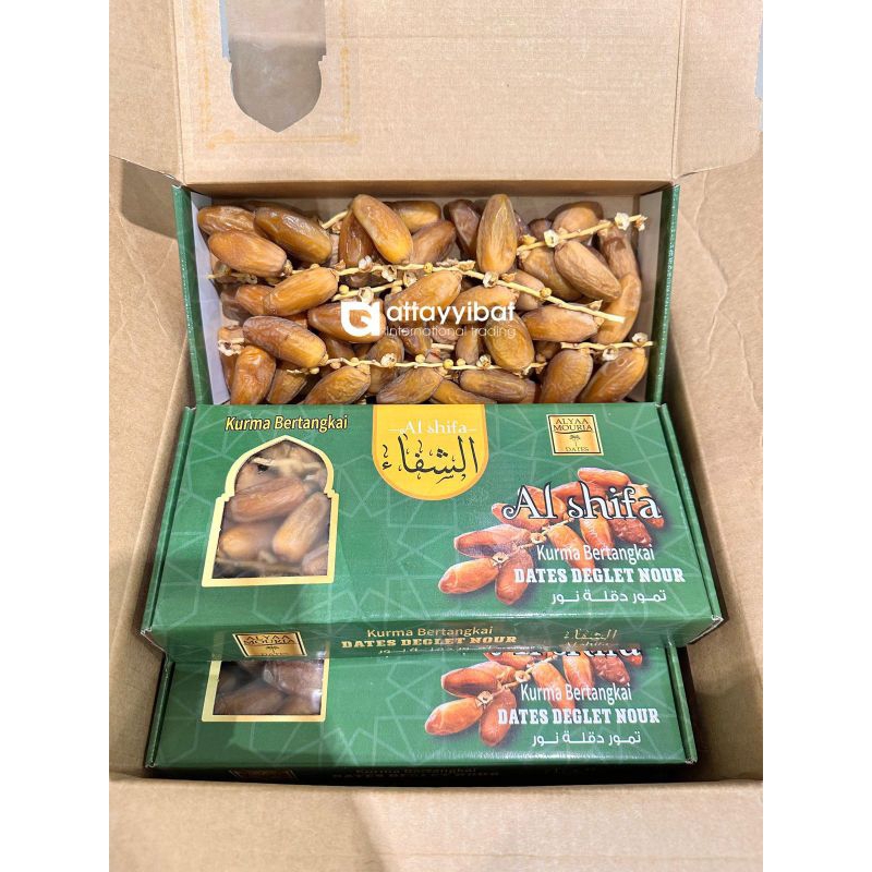 

Kurma Tunisia Tangkai Al Shifa 500g