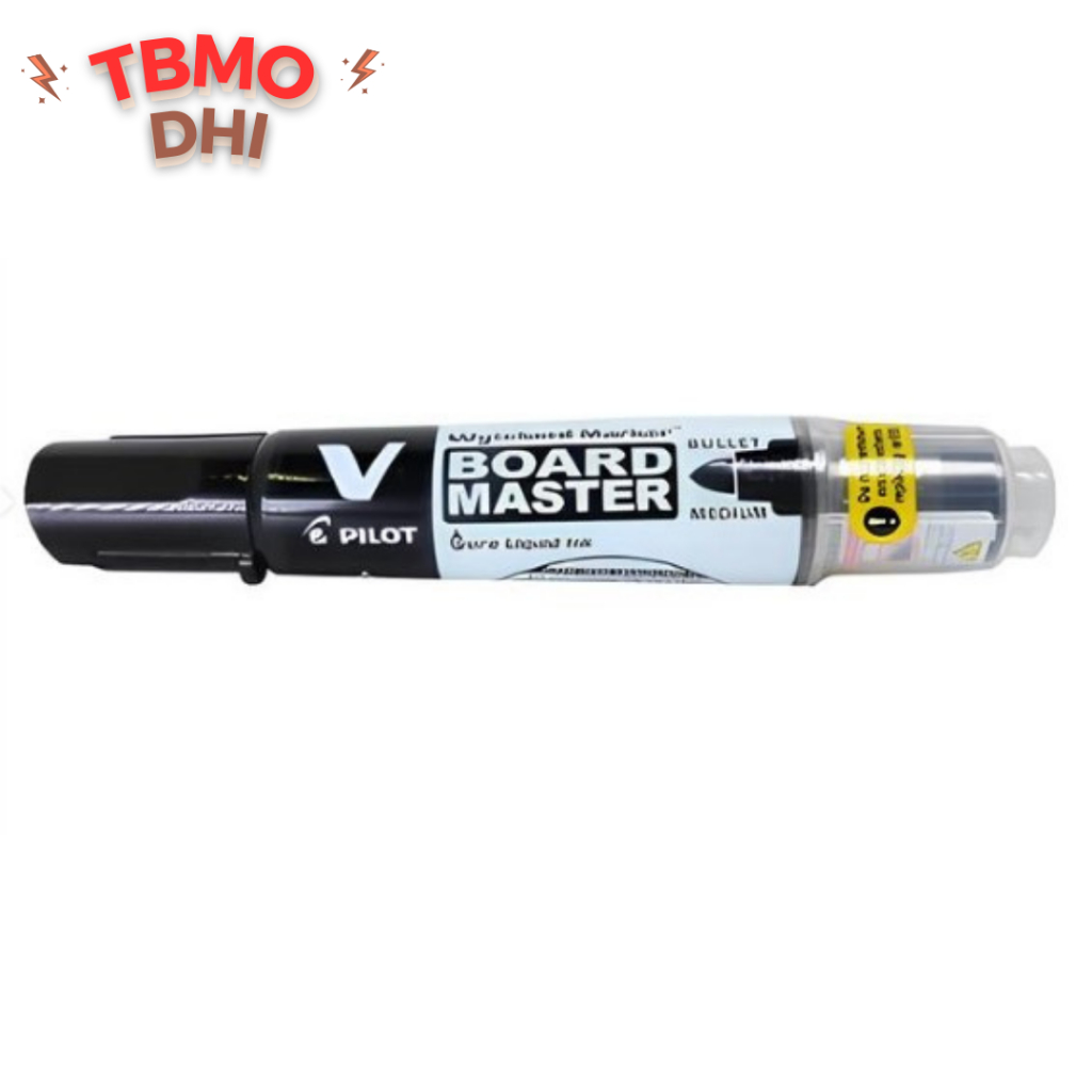 

TBMO Spidol Whiteboard Pilot V Board Master Pilot BLACK