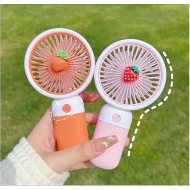 Grandsuka Kipas angin kecil portable, kipas mini, minifan, kipas angin lucu