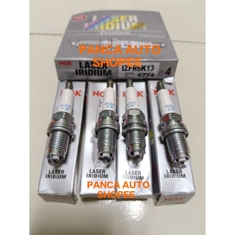 Busi ngk laser iridium 4pcs honda Jazz GE8 ori