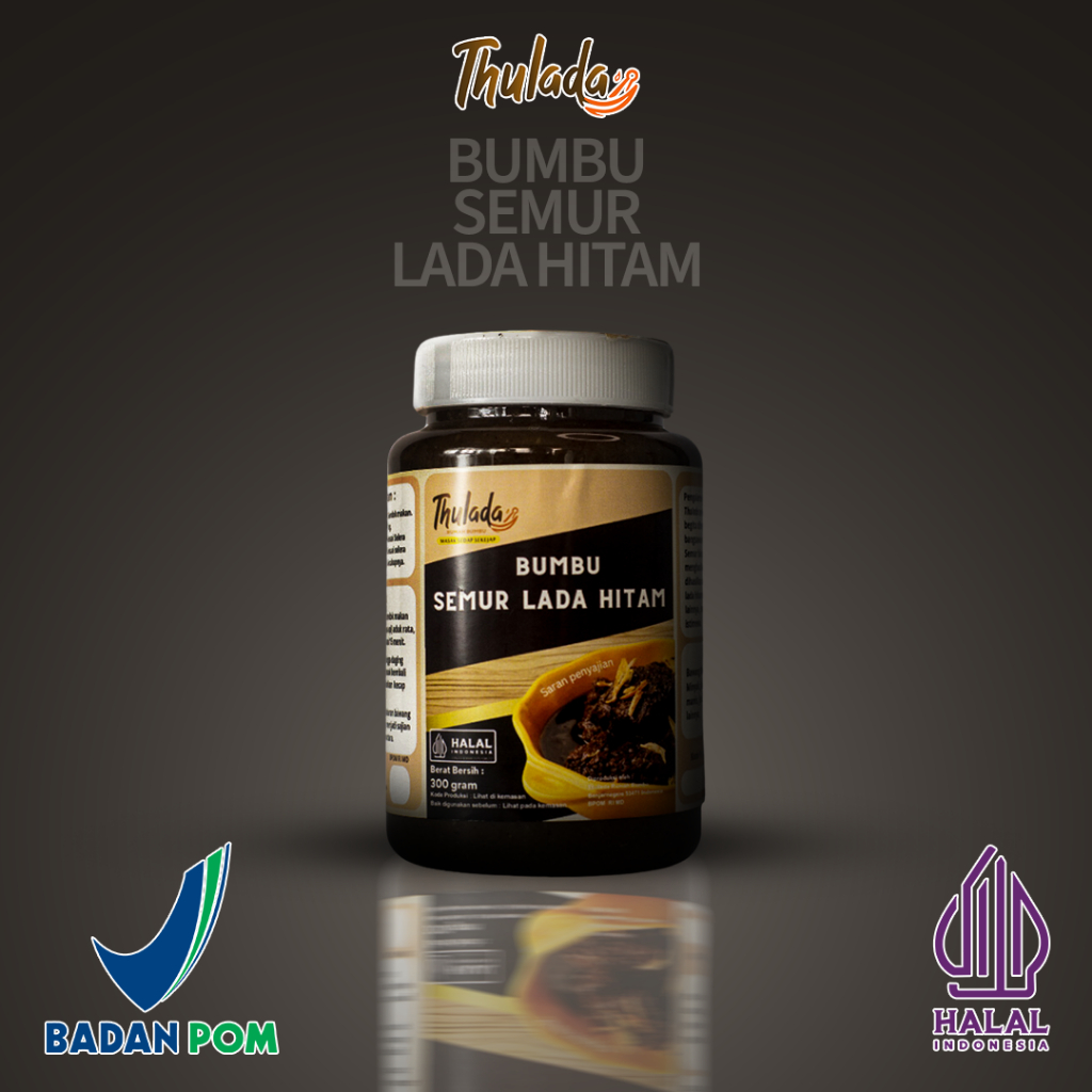 

Thulada Bumbu Semur Lada Hitam - Bumbu Rempah Asli Nusantara Tanpa Pengawet & MSG