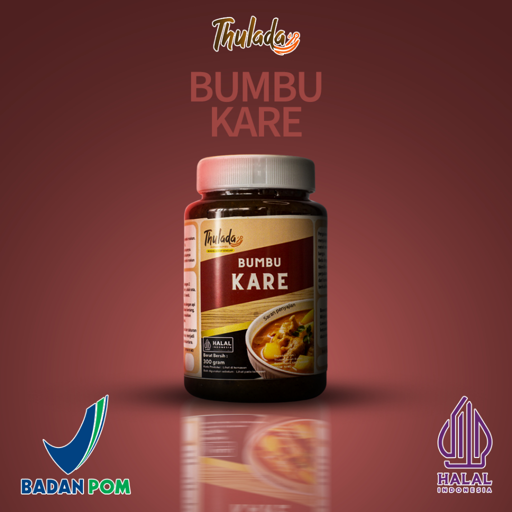 

Thulada Bumbu Kare - Bumbu Rempah Asli Nusantara Tanpa Pengawet & MSG
