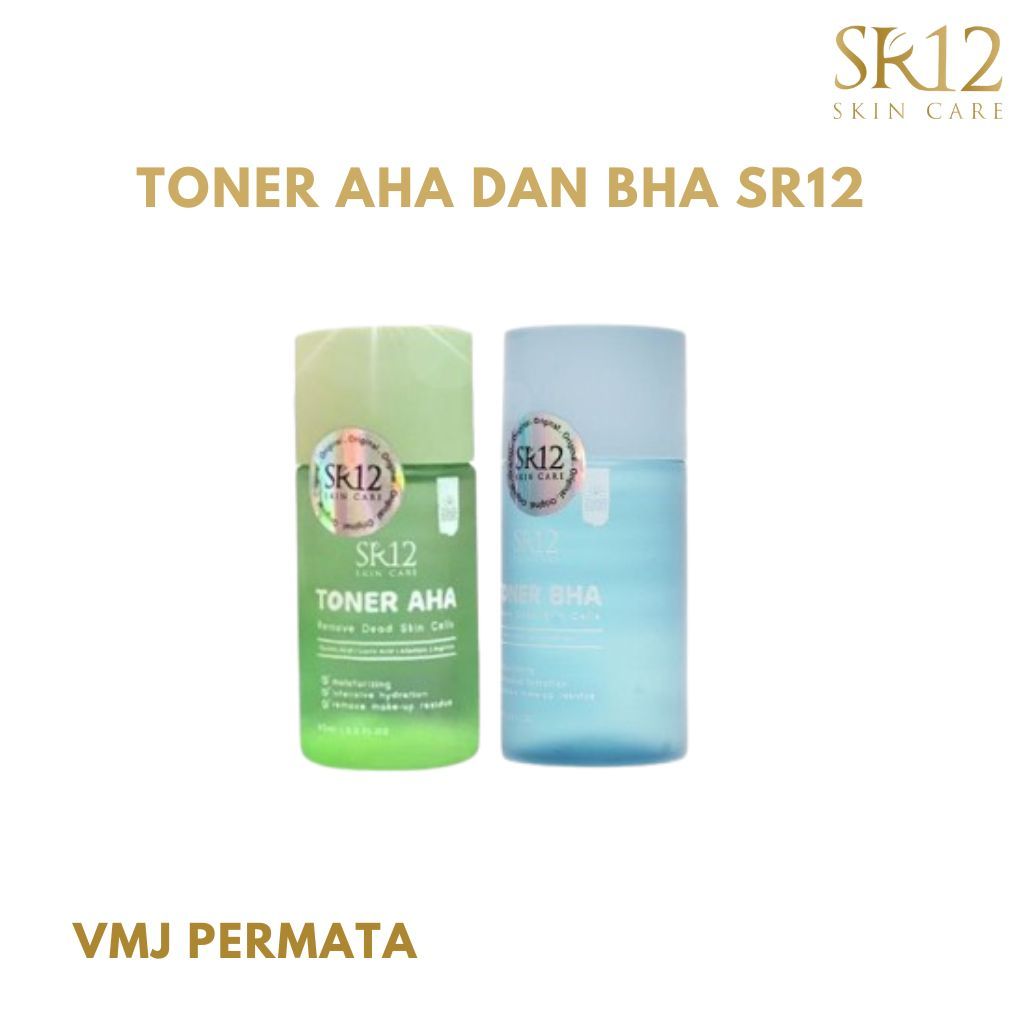 SR12 Toner BHA Skincare Untuk Wajah Bruntusan Berjerawat Dan Kusam