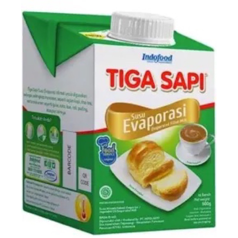 

Susu Tiga Sapi Evaporasi 500gr