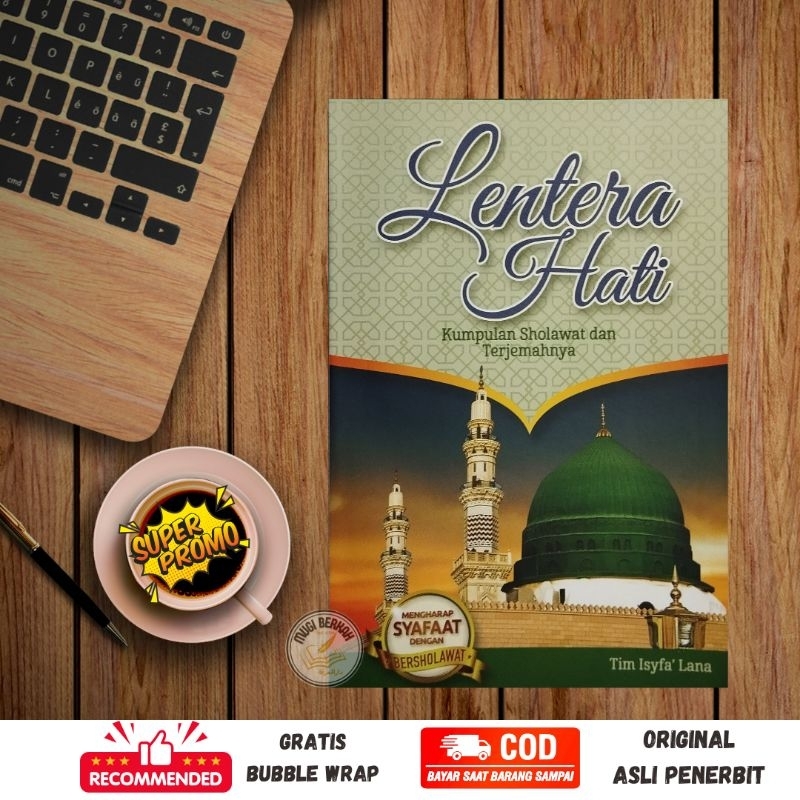 Buku Lentera Hati Kumpulan Sholawat dan Terjemahan Terlengkap