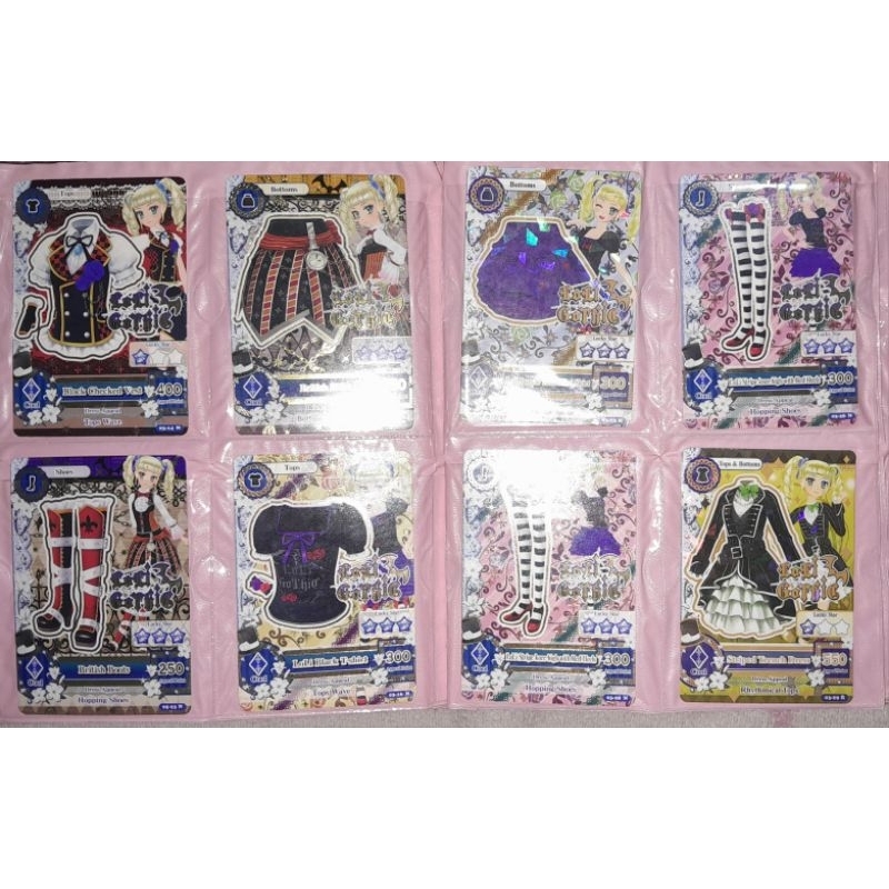 aikatsu card loli gothic
