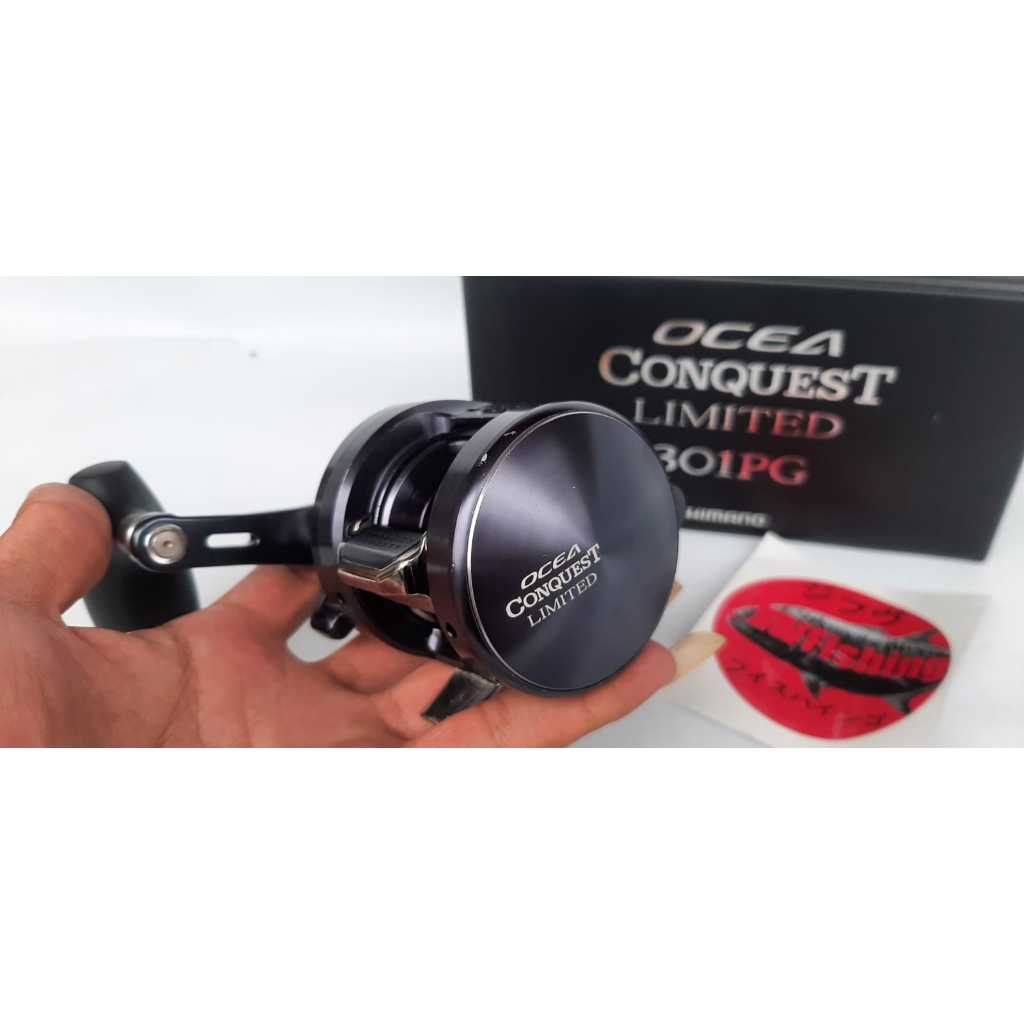 SECOND OVERHEAD REEL SHIMANO OCEA CONQUEST LIMITED 301PG