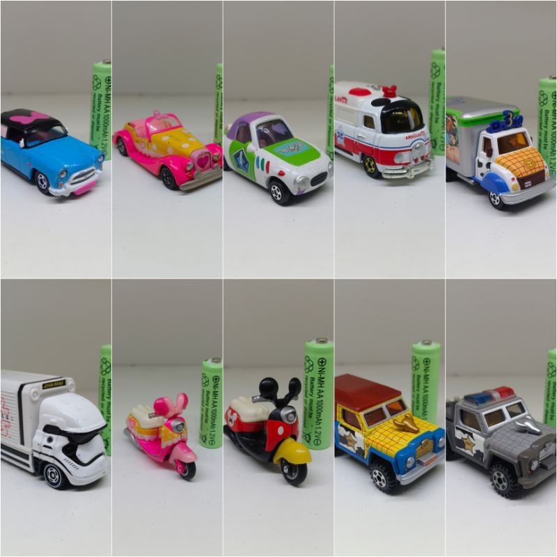 Diecast Tomica Disney/Sanrio/Starwars/Marvel/Godzilla/TsumTsum