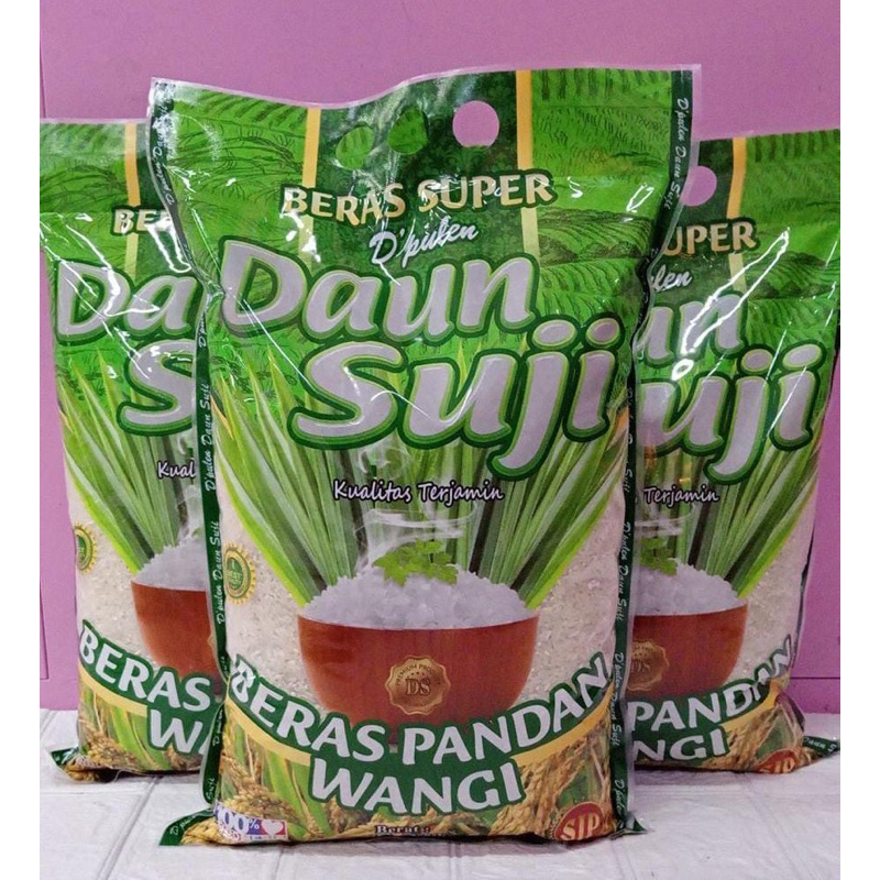 

NEW Beras daun suji 3kg 6pack