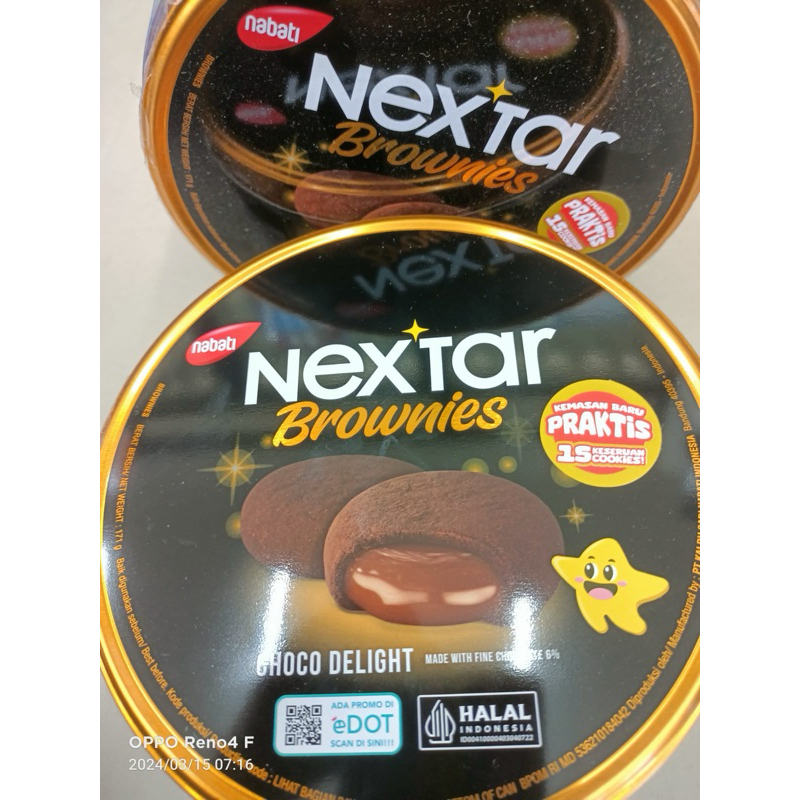 

nextar coklat kaleng