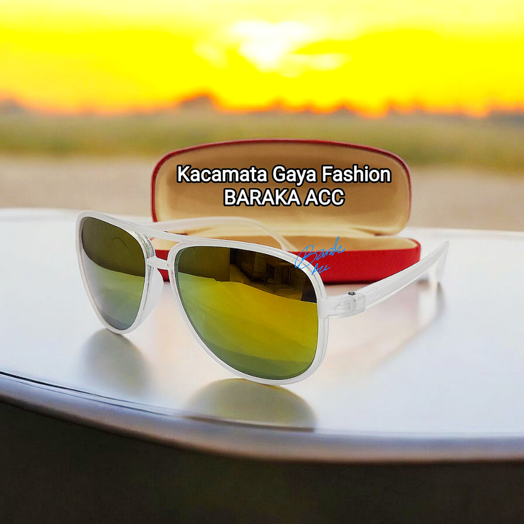 Kacamata Fashion Pria & Wanita Terbaru 2025 Baraka Acc Berkwalitas Baik