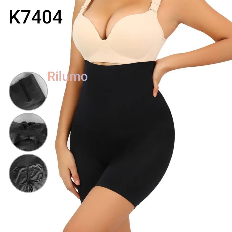 WELL RiLuMo Korset Celana 5XL 6XL High Waist Jumbo Big Size Besar Import Pengecil Perut Pelangsing