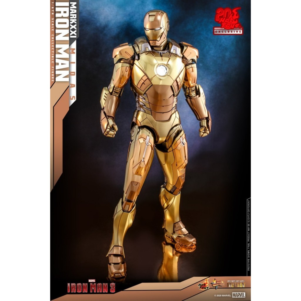 Hot Toys MMS 586 D36 Iron Man 3 - Iron Man Mark XXI / 21 Midas