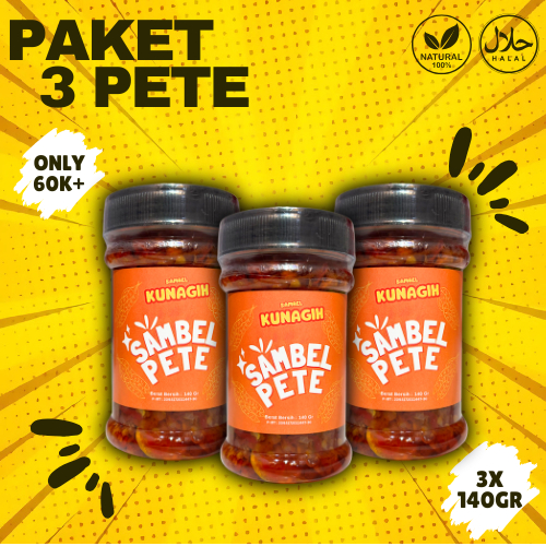 

Sambel Kunagih - Sambel Pete (3 Pcs)