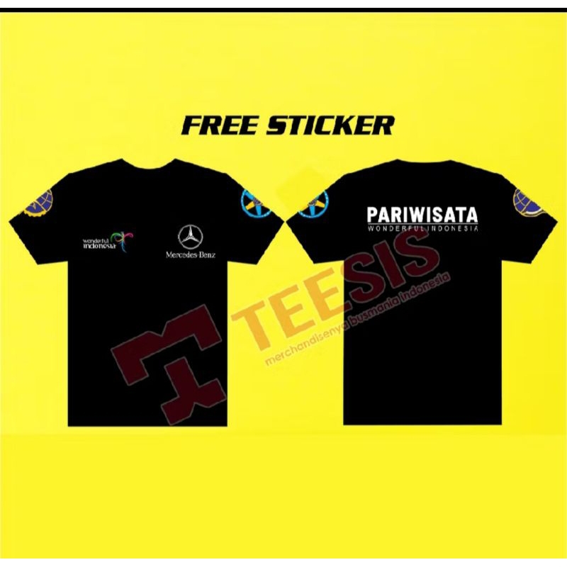 Kaos Bus bisMania  Mercedes Benz Abdiyasa Dishub Pariwisata Katun