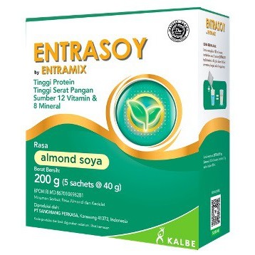 

Entrasoy Almond Soya 200GR