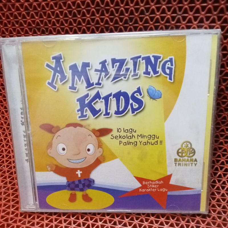 CD LAGU ROHANI..AMAZING KIDS.  100% ORIGINAL