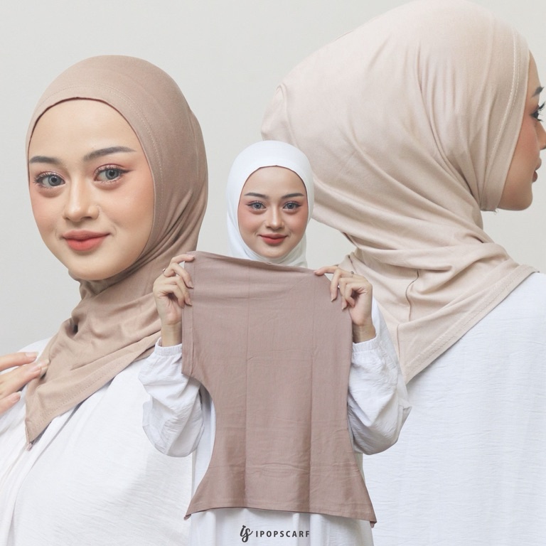 KODE H92U Turkish Inner Ipopscarf  Ciput Ninja Premium Hijab Sporty
