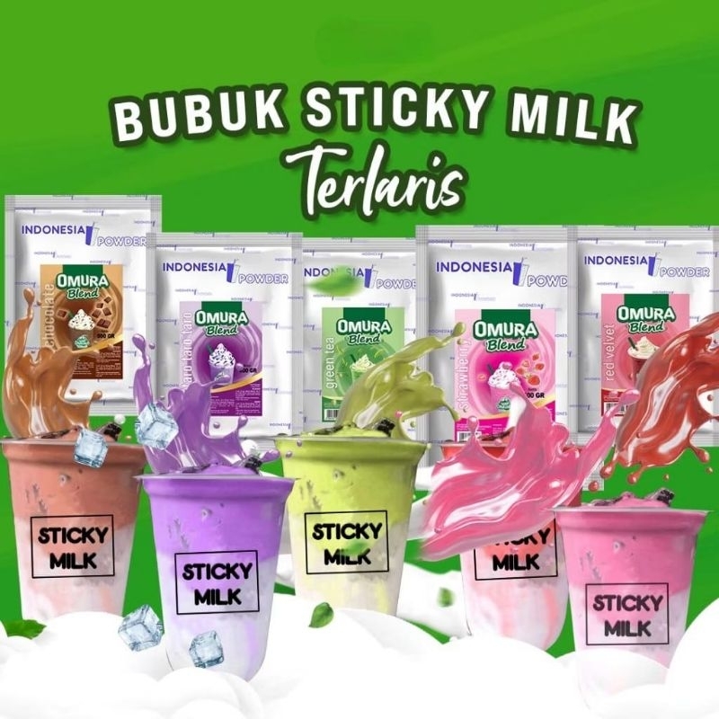 

Bubuk Minuman Premium Aneka Rasa 500gr (Mix Gula) Merk Omura Blend
