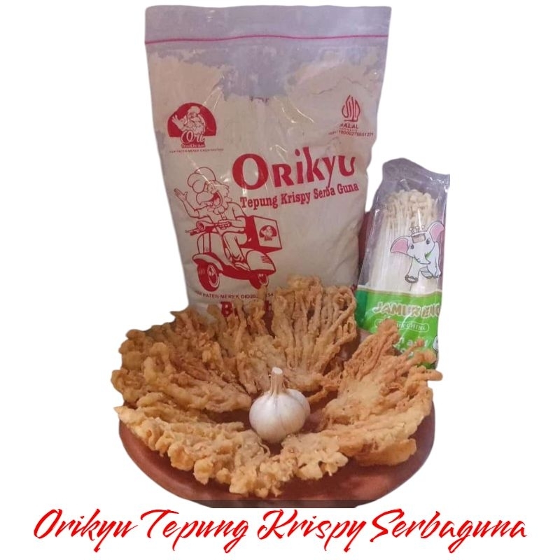 

Tepung Krispy Orikyu - Tepung Sehat Tanpa Msg - Tanpa Pengawet