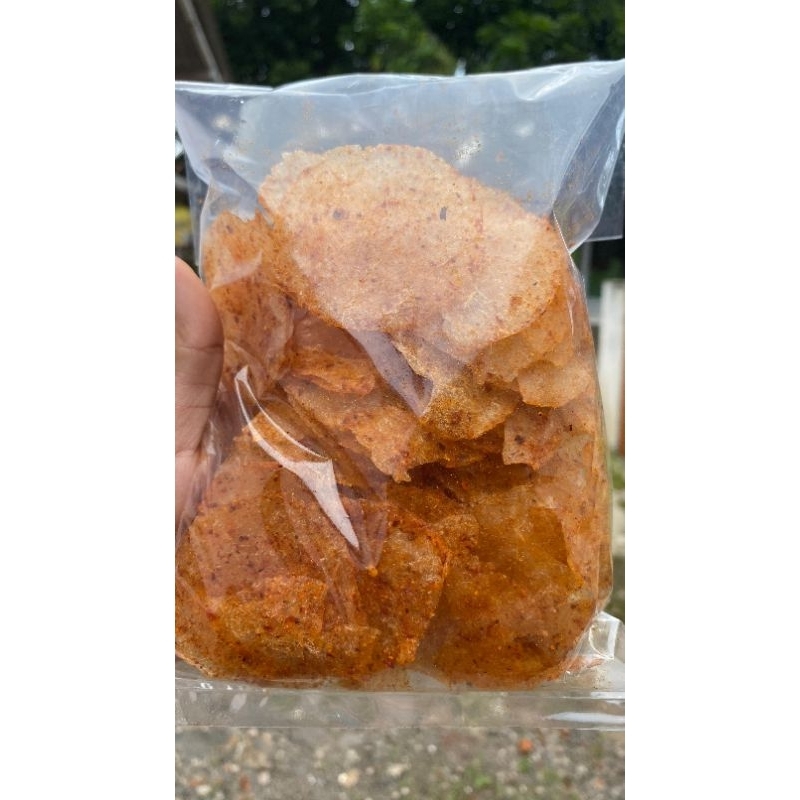 

keripik kaca pedas 1 ons