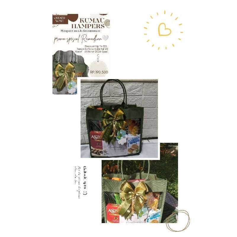 

Hampers Snack dan minuman