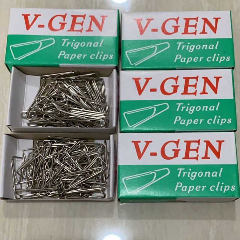 

Trigonal Clip / Penjepit Kertas / Kawat Penjepit Kertas / Clip Kertas VGen No 3