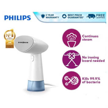 PHILIPS SETRIKA UAP / HANDHELD GARMENT STEAMER WHITE STH1000/10 GARANSI RESMI