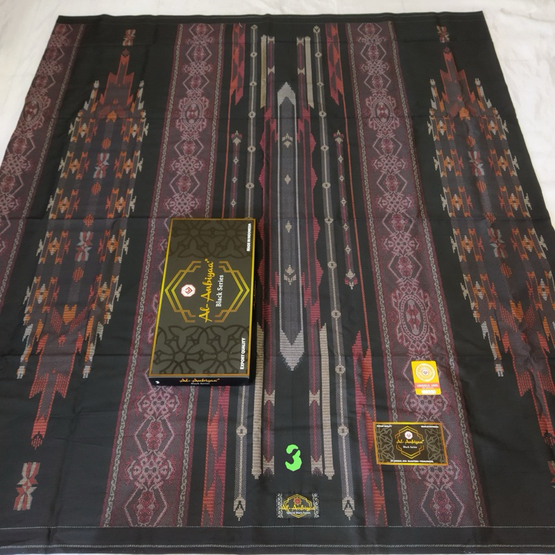 Sarung al anbiya hitam | Sarung al anbiya black series