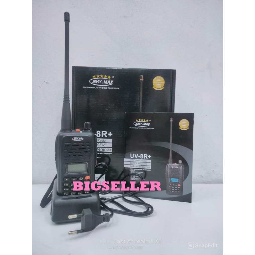 HT Sky Max UV-8R+ / Skymax Uv8r+ / uv 8r + Walkie Talkie Original