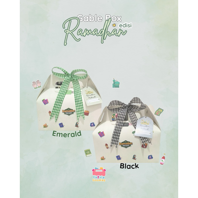 

[ONLY BOX] Gable Box Hampers Edisi Ramadhan