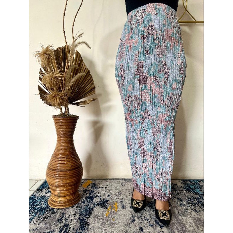 ROK PLISKET BATIK/ROK BATIK/ROK PLISKET/ROK PLISKET JUMBO