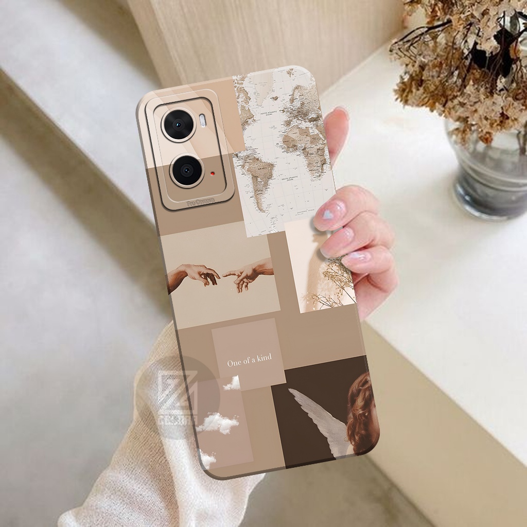 Case Oppo A76 - Fashion Case Aesthetic - ZELORA - Sofcase Oppo A76 - Casing Oppo A76 - Kesing Oppo A
