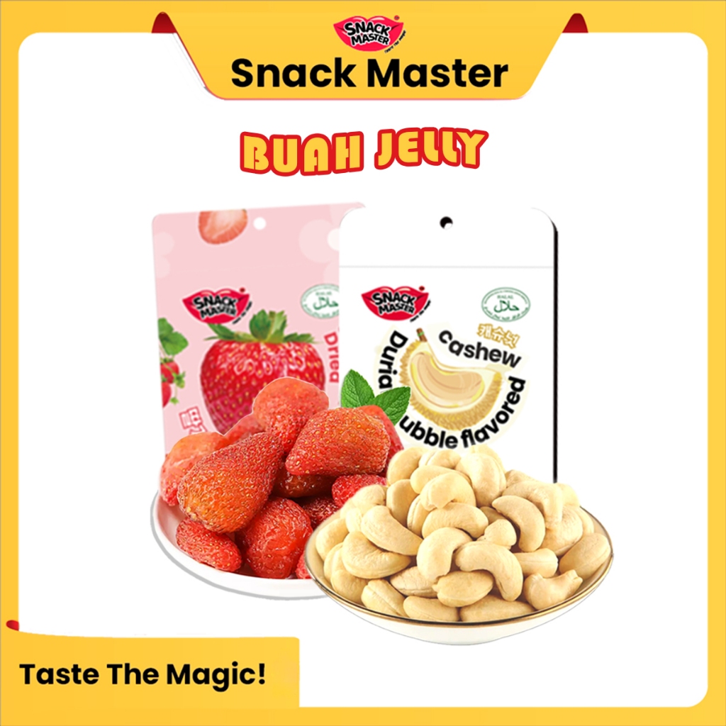 

Inmei Fruit Dried Snack Makanan Kering Rasa Buah Asli Strawberry Peach Fruit Manisan